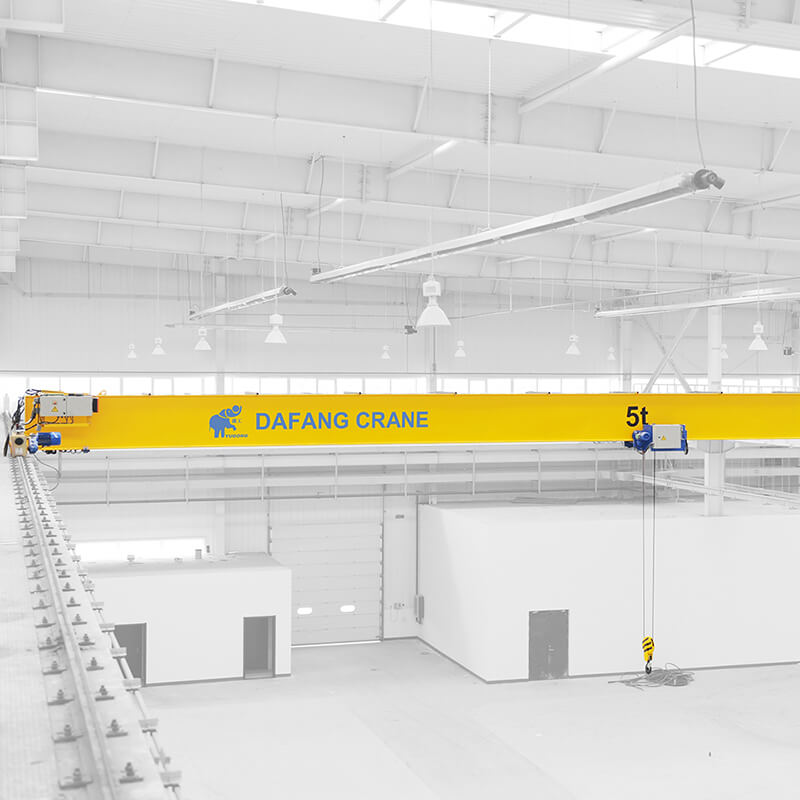 High Speed Insulation 15 Ton Overhead Crane With Winch Trolley