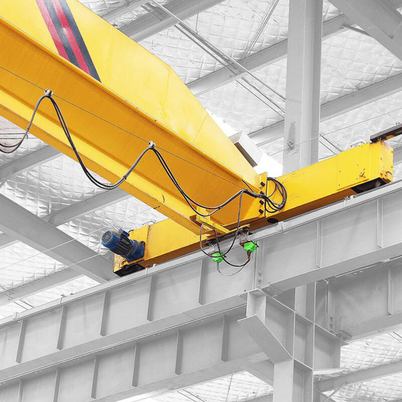 Real application photo of double girder overhead crane