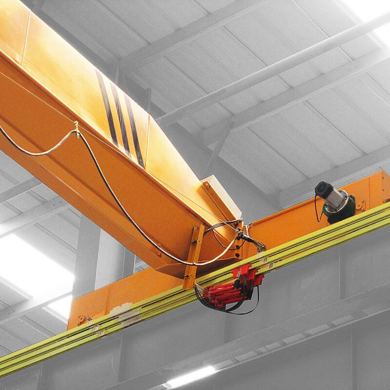 Real application photo of double girder overhead crane