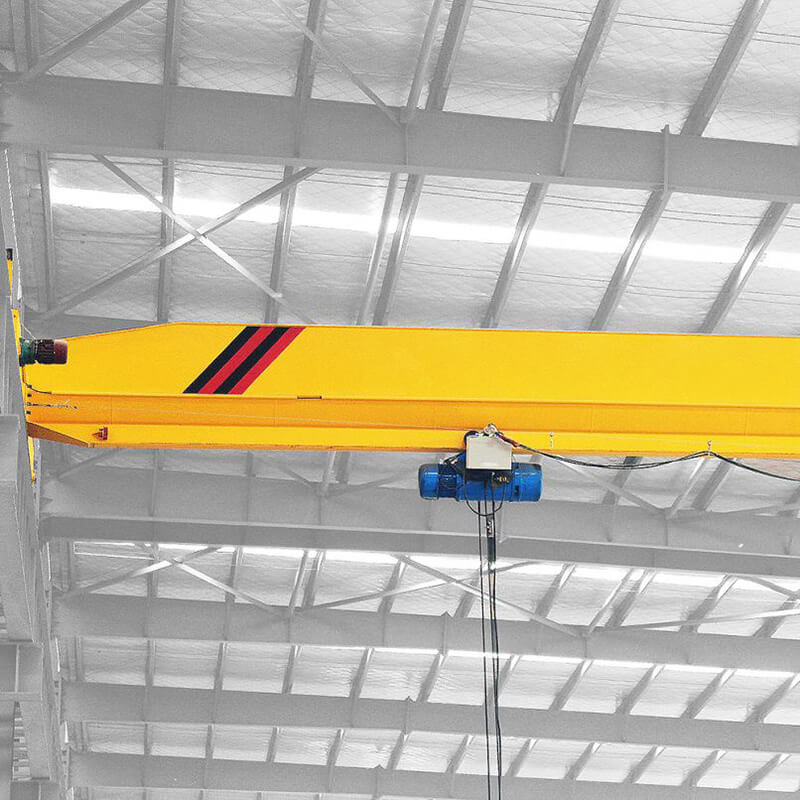 Real application photo of double girder overhead crane