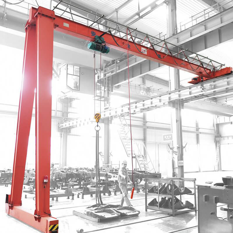 Heavy Lift 14 Ton Semi Gantry Crane Girder System