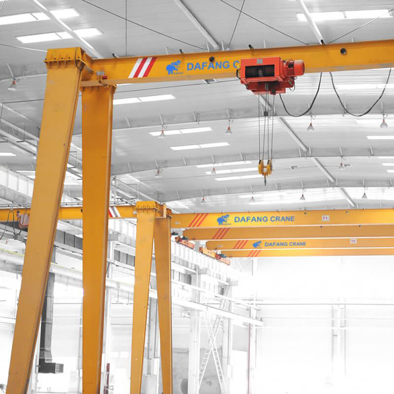 Heavy Lift 14 Ton Semi Gantry Crane Girder System