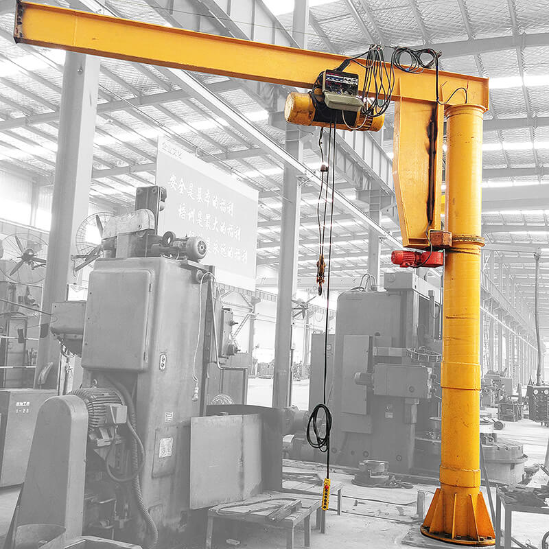 16T folding jib tower crane electric hoist