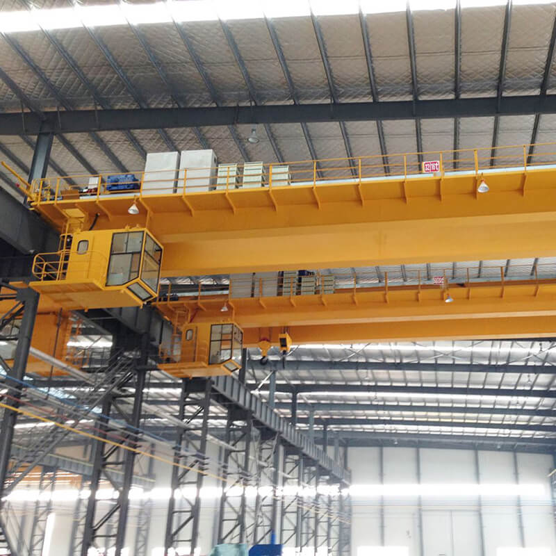 Low-cost inverter control clamp for double-beam bridge crane