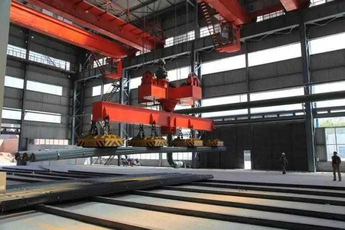 30ton Electromagnetic Overhead Crane with Carriage Beam