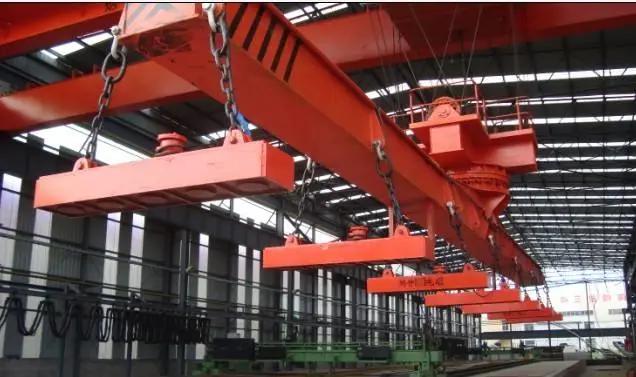 30ton Electromagnetic Overhead Crane with Carriage Beam