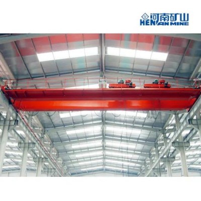 Qe16+16t Workshop Using Double Winch Trolley Overhead Crane