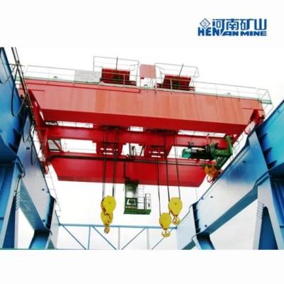 5~20tons Double Girder Electromagnet Bridge Overhead Crane with Carrier Beam