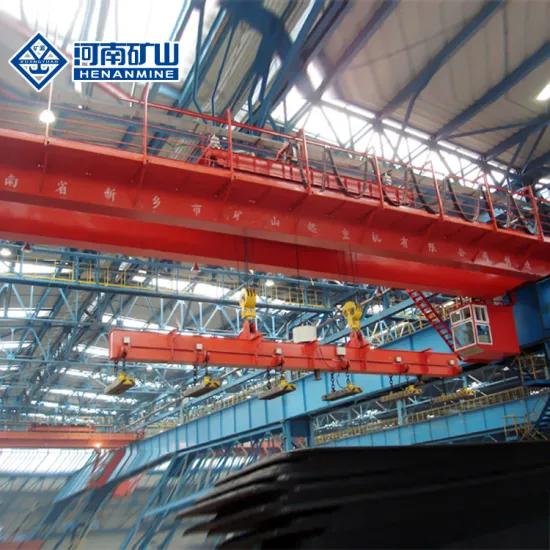 5~20tons Double Girder Electromagnet Bridge Overhead Crane with Carrier Beam