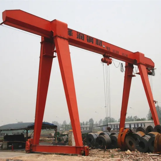 5 Ton 10 Ton Single Girder Gantry Crane Remote Pendent Cabin Control Crane