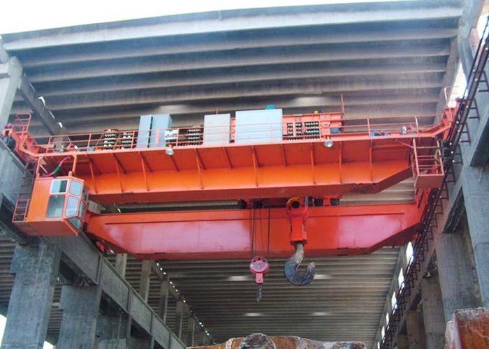 50/10 Ton Double Girder Hook Type Overhead Crane