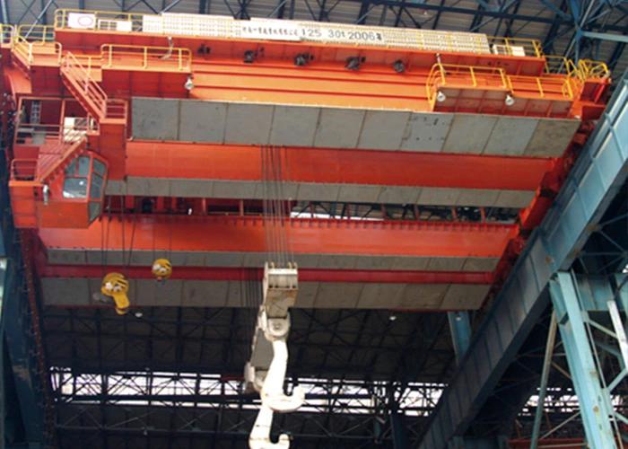 50/10 Ton Double Girder Hook Type Overhead Crane