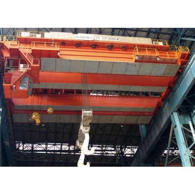 50/10 Ton Double Girder Hook Type Overhead Crane