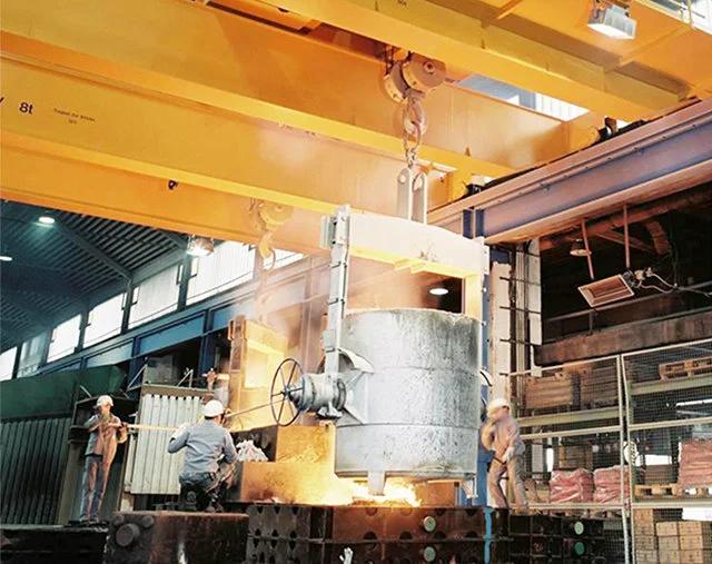 Metallurgy Double Girder Overhead Crane for Smelting Workshop