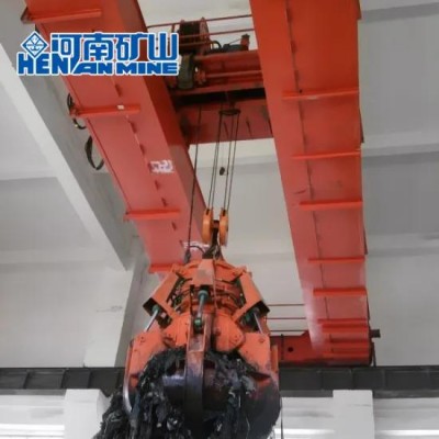 5~20tons Hydraulic Clamshell Bucket Overhead Grab Crane