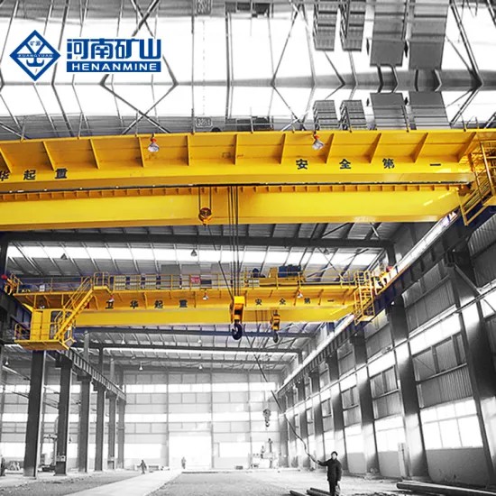 ISO CE 100 Ton Electric Double Beam Overhead Eot Crane