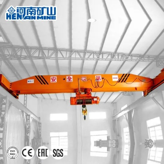 China Henan Mine High Quality Single Girder 1~20ton Overhead Crane