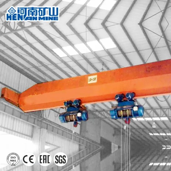 China Henan Mine High Quality Single Girder 1~20ton Overhead Crane