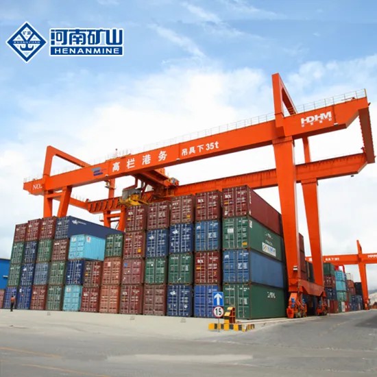 Rmg Container Double Girder Gantry Crane-Rail Mounted Gantry Crane