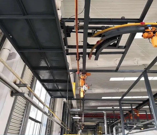 Workshop Using 1000 Kg Monorail Crane with Column