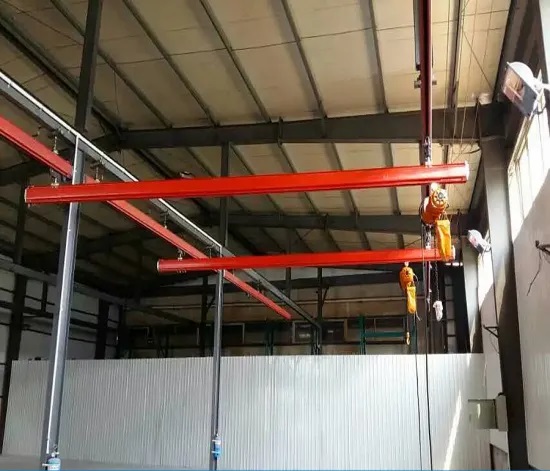 Workshop Using 1000 Kg Monorail Crane with Column