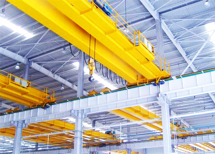 Workshop Design Swf Winch Eot Crane-Winch Trolly Double Girder Overhead Crane