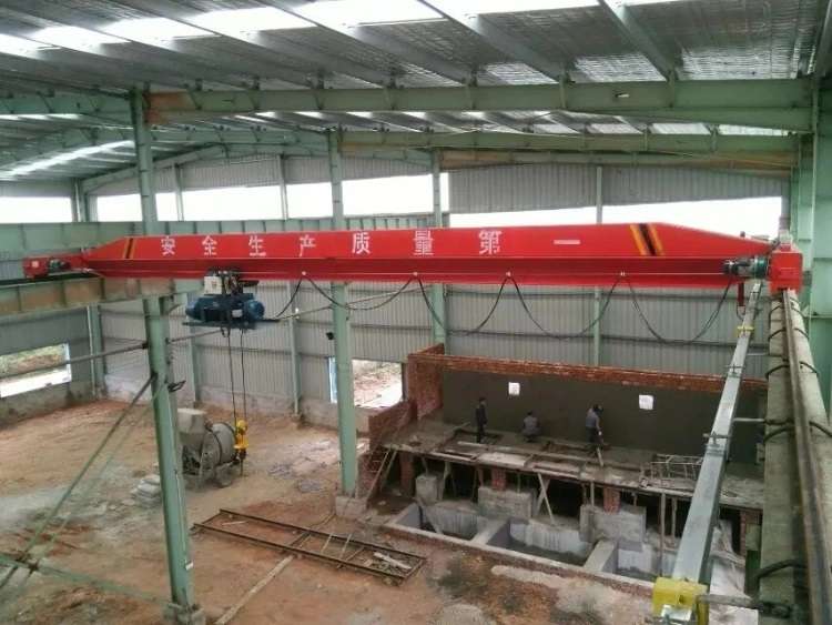 25 Ton New Condition Overhead Crane with Wire Rope Electric Hoist