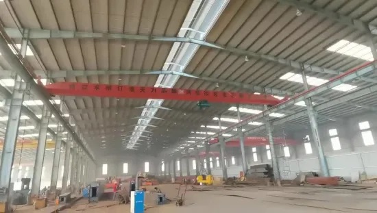 Workshop Materials Handling Equipment 10ton Overhead Crane with Electric Hoist