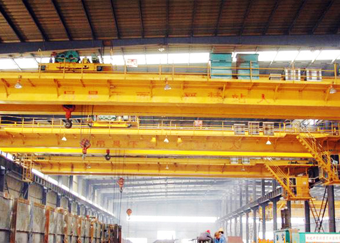 Electric Hoist Double Beam Overhead Crane-Remote Panel Control Overhead Crane