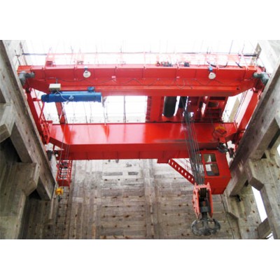 Eot Double Beam Overhead Crane-50 Ton Winch Trolly Double Girder Overhead Crane