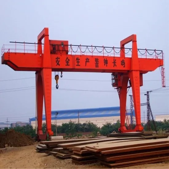 Mg Model Electric Winch Trolley Double Girder Gantry Crane