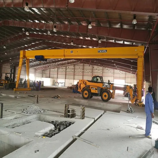 5, 10, 20, 30t Electric Traveling Hoist Type Gantry Crane