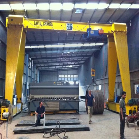 5, 10, 20, 30t Electric Traveling Hoist Type Gantry Crane