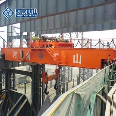 PLC Control Double Girder Overhead Crane-Metallurgy Fountry Casting Crane