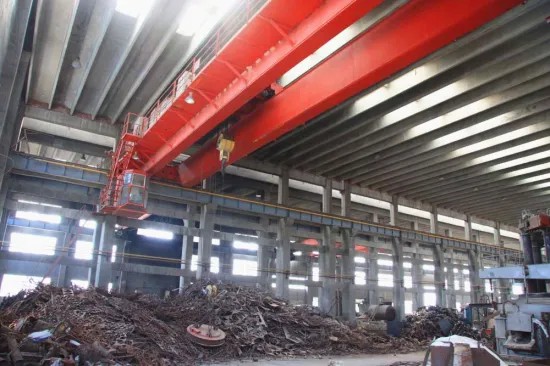 Double Beam Magnetic Overhead Crane for Billets, Scraps