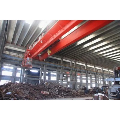 Double Beam Magnetic Overhead Crane for Billets, Scraps