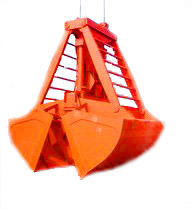 Hydraulic Clamshell Grab Bucket-Electric Motor Hydraulic Grab Bucket