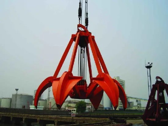 Hydraulic Clamshell Grab Bucket-Electric Motor Hydraulic Grab Bucket