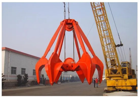 Hydraulic Clamshell Grab Bucket-Electric Motor Hydraulic Grab Bucket