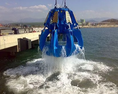 Hydraulic Clamshell Grab Bucket-Electric Motor Hydraulic Grab Bucket