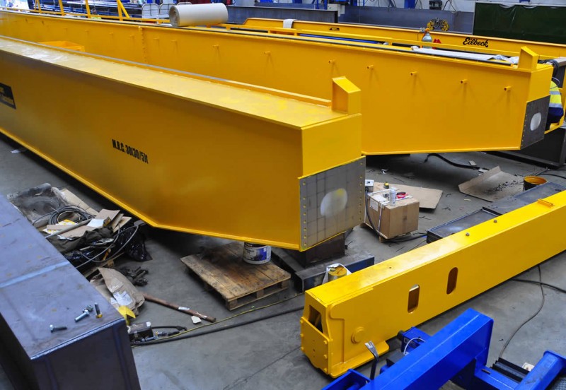 5 Ton to 320 Ton Heavy Duty Double Girder Overhead Travelling Crane