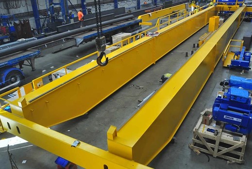 5 Ton to 320 Ton Heavy Duty Double Girder Overhead Travelling Crane