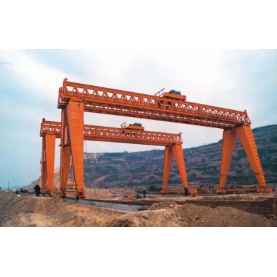 Mechanical Double Beam 5t Gantry Travelling Crane