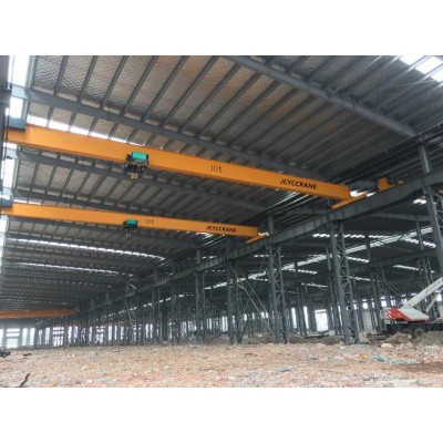 0.5 Ton Electric Hoist Traveling Suspending Single Girder Overhead Crane