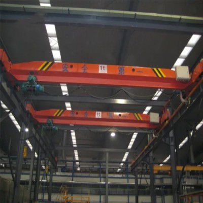 0.5 Ton Electric Hoist Traveling Suspending Single Girder Overhead Crane