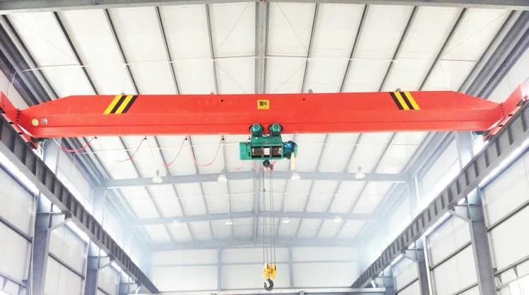 20 Ton Electric Hoist Traveling Single Girder Overhead Crane