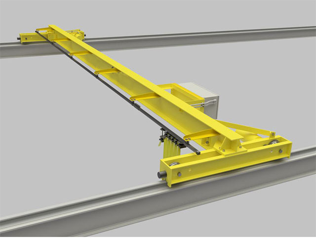 20 Ton Electric Hoist Traveling Single Girder Overhead Crane