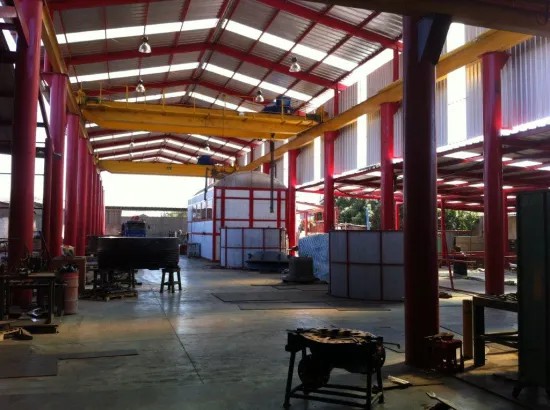 Single Girder Workshop Bridge Crane Lda3t-8m