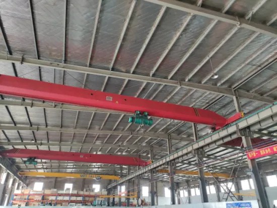 10 Ton High Quality Double Girder Overhead Crane with Electric Hoist