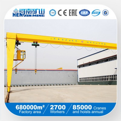 Bmh Series Single Girder Semi-Gantry Crane